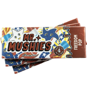 Buy Mr Mushies Freedom Pop 4G Mushroom Chocolate Bars Online