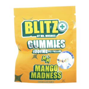 Mango Madness Blitz+ Gummies by Mr. Mushies