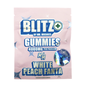 Mr. Mushies Blitz+ Gummies White Peach Fanta