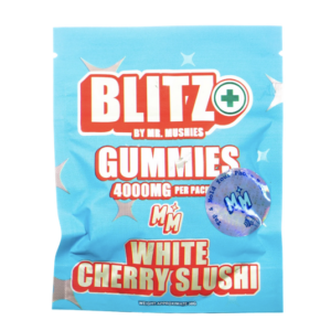 Mr. Mushies Blitz+ Gummies White Cherry Slushi