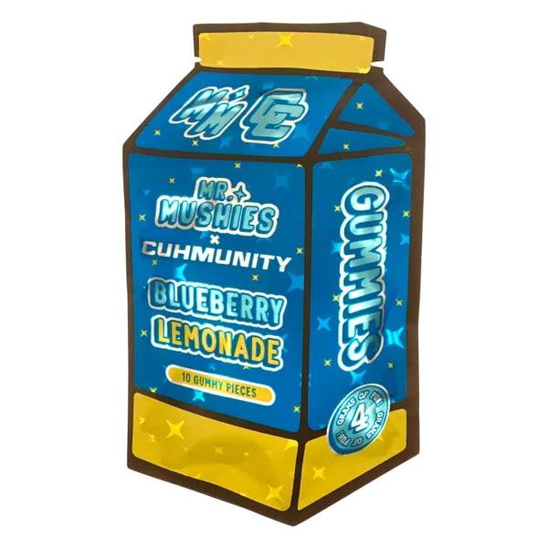 Mr. Mushies x Cuhmunity Blueberry Lemonade Gummies