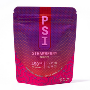 PSI Mushroom Extract Gummies Strawberry