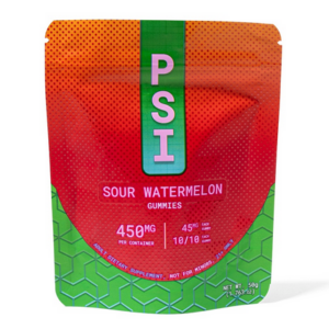 PSI Sour Watermelon Gummies