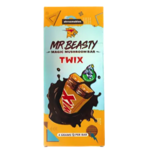 Mr. Beasty Twix 4G Mushroom Chocolate Bars