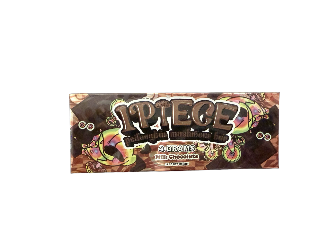 1 Piece Milk Chocolate Psilocybin Mushroom Bar