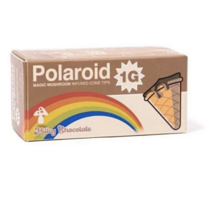 Order Polaroid Milky Chocolate Magic Mushroom Infused Cone Tips Near Me