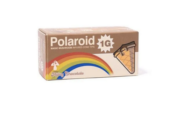 Order Polaroid Milky Chocolate Magic Mushroom Infused Cone Tips Near Me