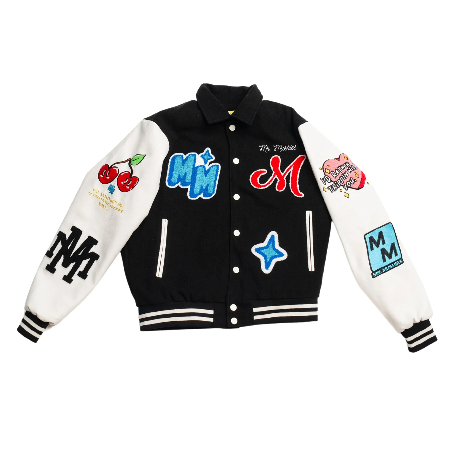 The Goods Letterman Jacket by Mr. Mushies