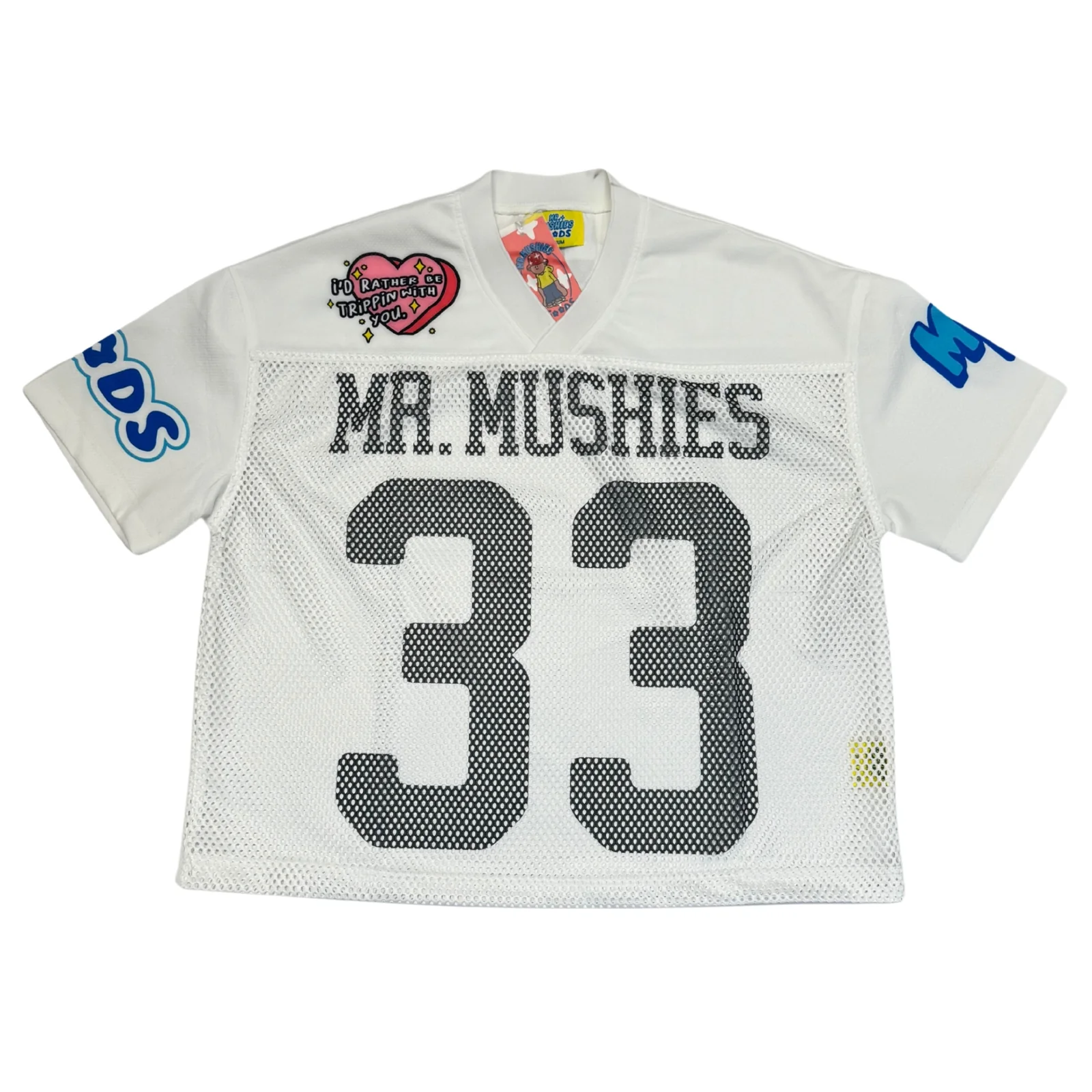 Mr. Mushies Game Day Jersey White