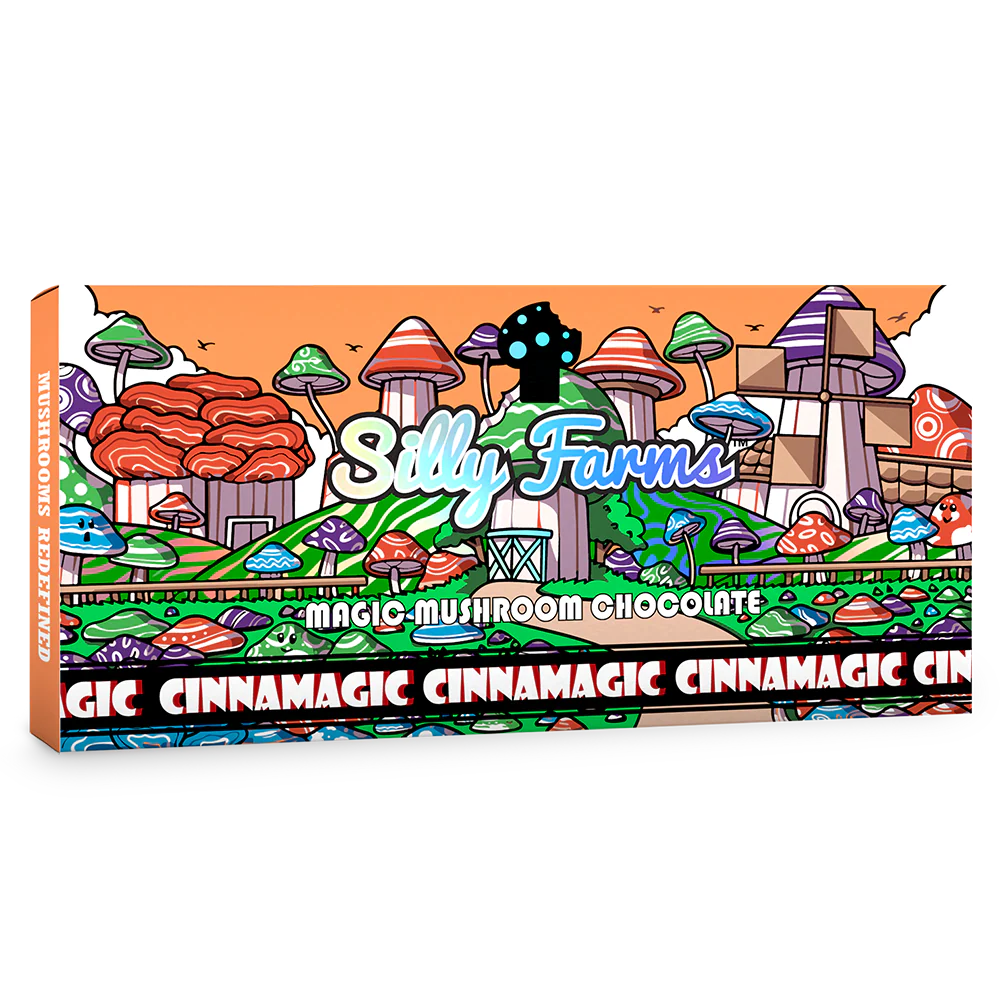 Silly Farms Cinnamagic 7G Mushroom Chocolate Bar