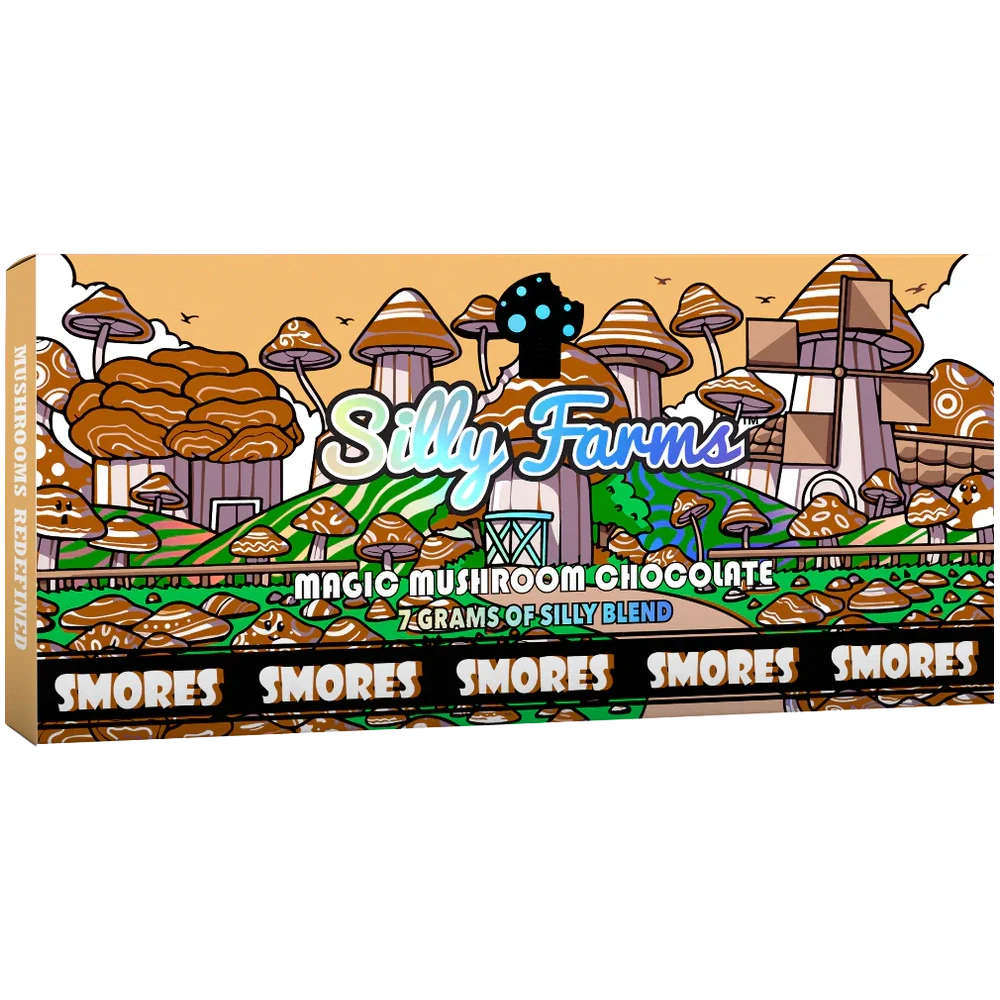 Silly Farms Smores Magic Mushroom Chocolate Bar