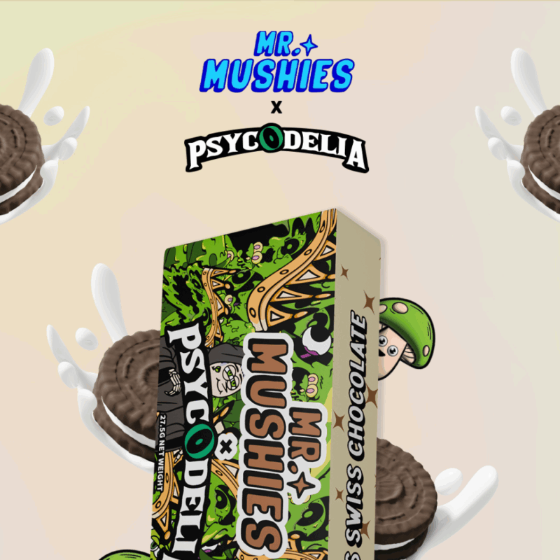 Mr. Mushies x Psycodelia: Taste the Trip